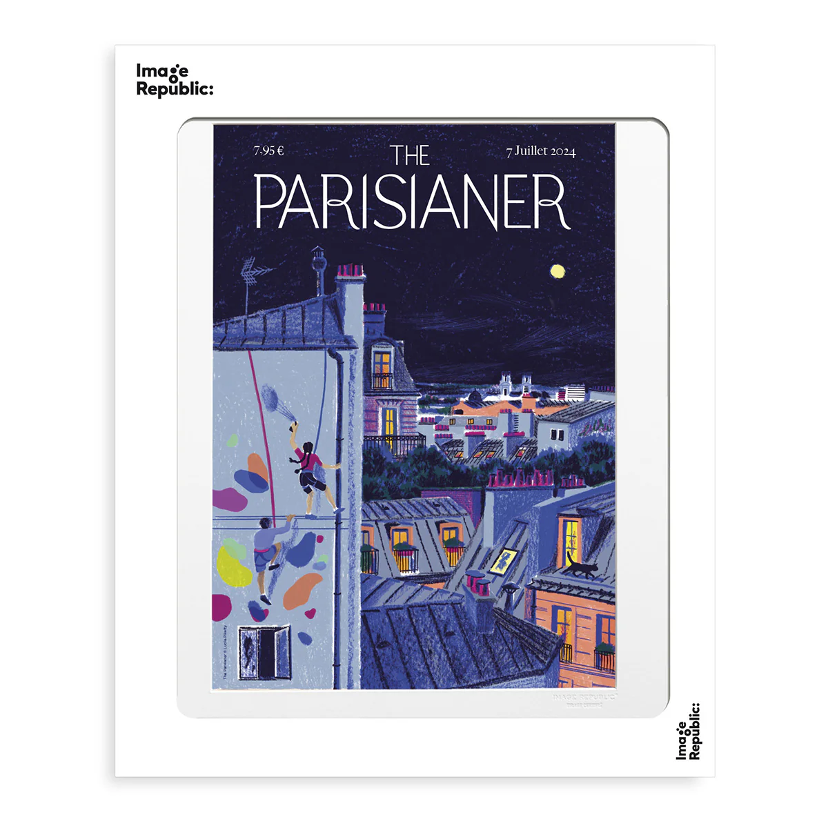 Affiche Escalade – The Parisianer N°82 – Piketty
