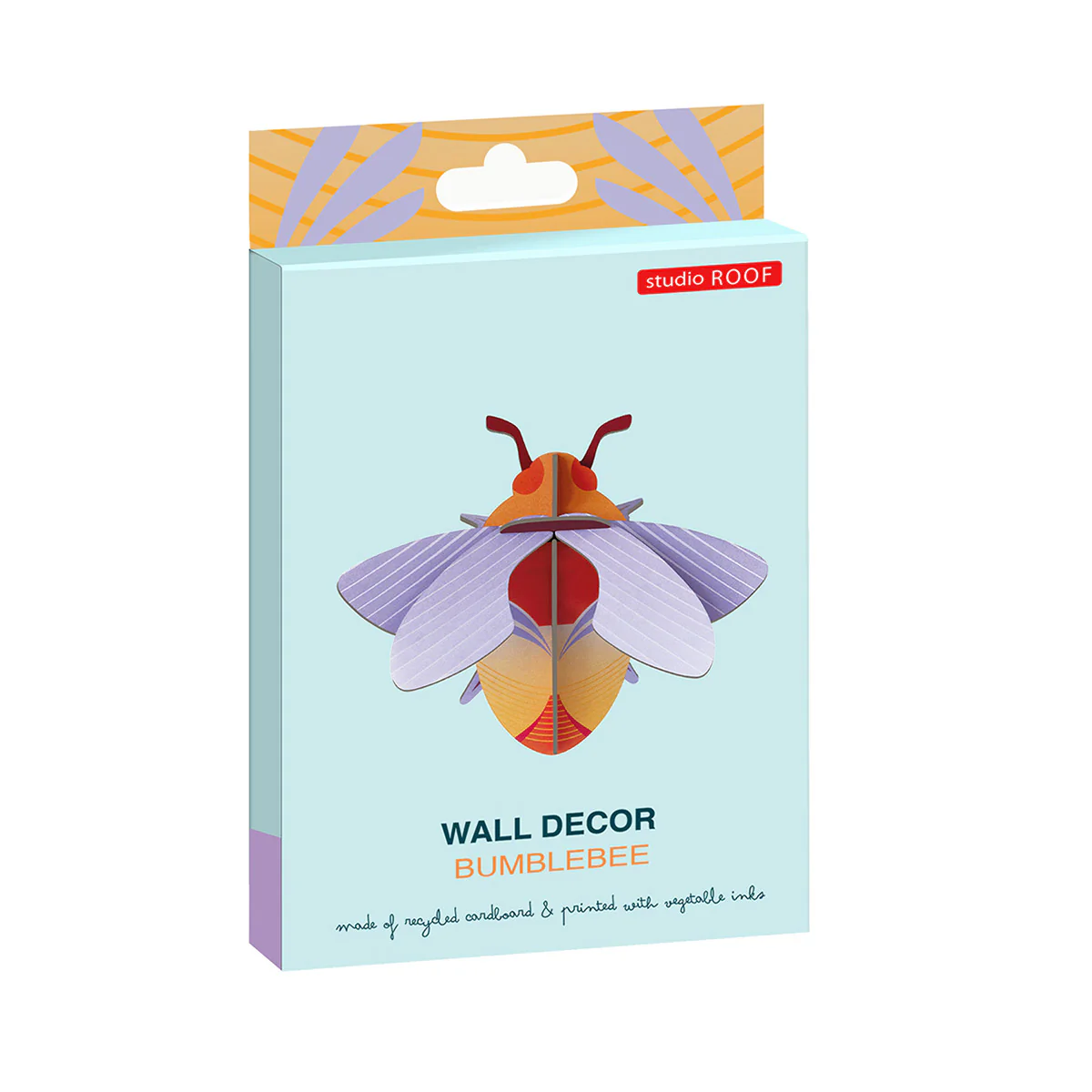 Décoration murale Bourdon en carton recyclé