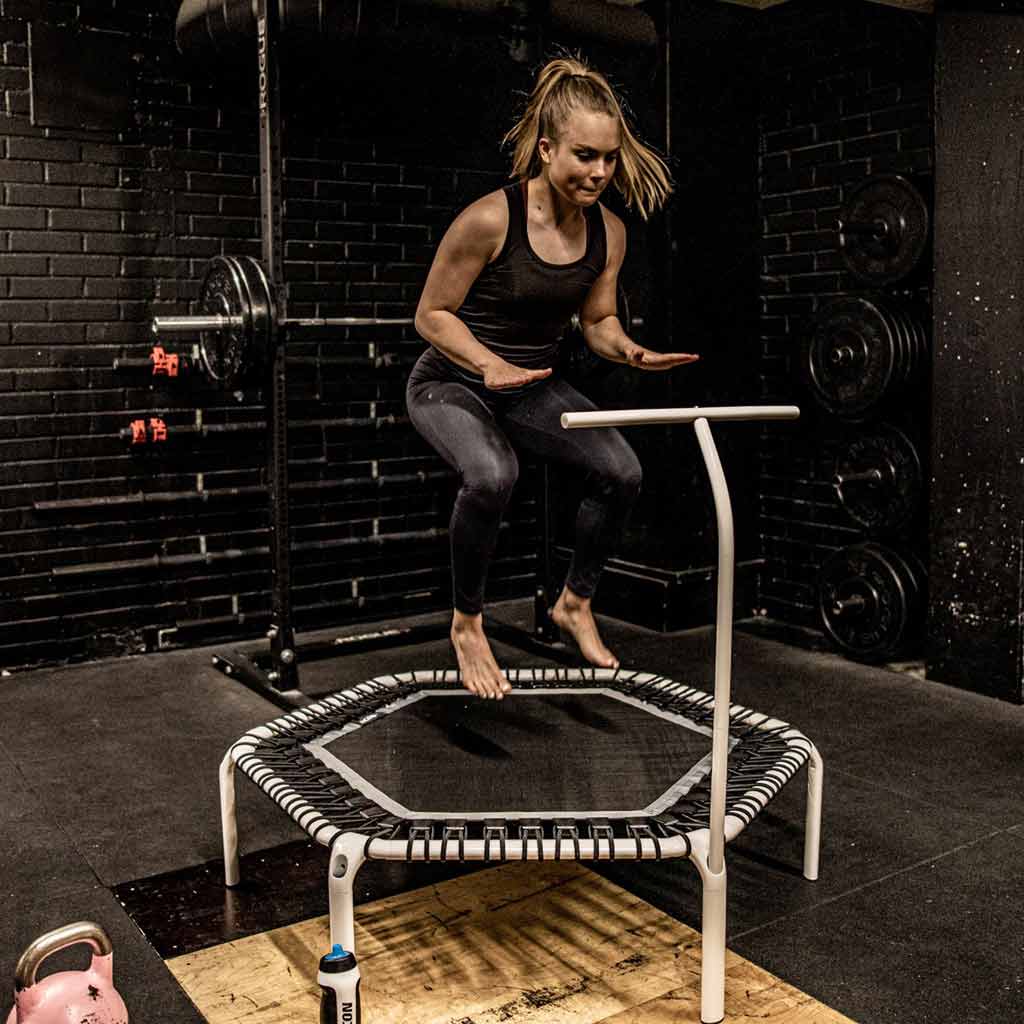 Poignée blanche pour trampoline de fitness ACON Fit